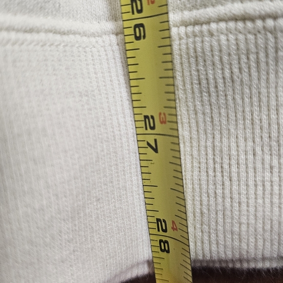 Teddy Fresh Super Spooky Graphic Pullover long sleeve Hoodie Mens size XL Cream - Picture 12 of 12